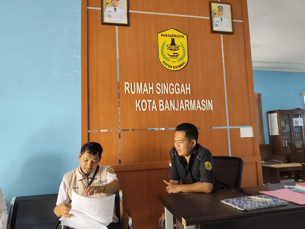 SURVEY TIM PEMBINAAN PENGAWASAN JASA KONSTRUKSI DI RUMAH SINGGAH DINAS SOSIAL KOTA BANJARMASIN UNTUK PEMBANGUNAN GEDUNG ASSESSMENT KEJIWAAN ( RABU, 06 AGUSTUS 2025 )
