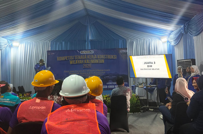 KOMPETENSI TENAGA KERJA KONSTRUKSI KALIMANTAN TAHUN 2025 ( RABU, 12 NOVEMBER 2025 )