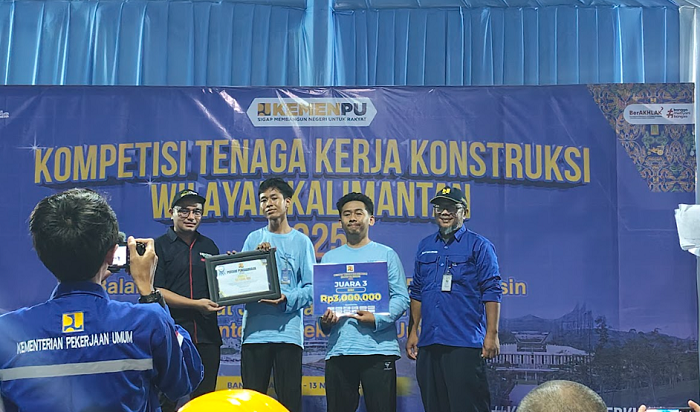 KOMPETENSI TENAGA KERJA KONSTRUKSI KALIMANTAN TAHUN 2025 ( KAMIS, 13 NOVEMBER 2025 )